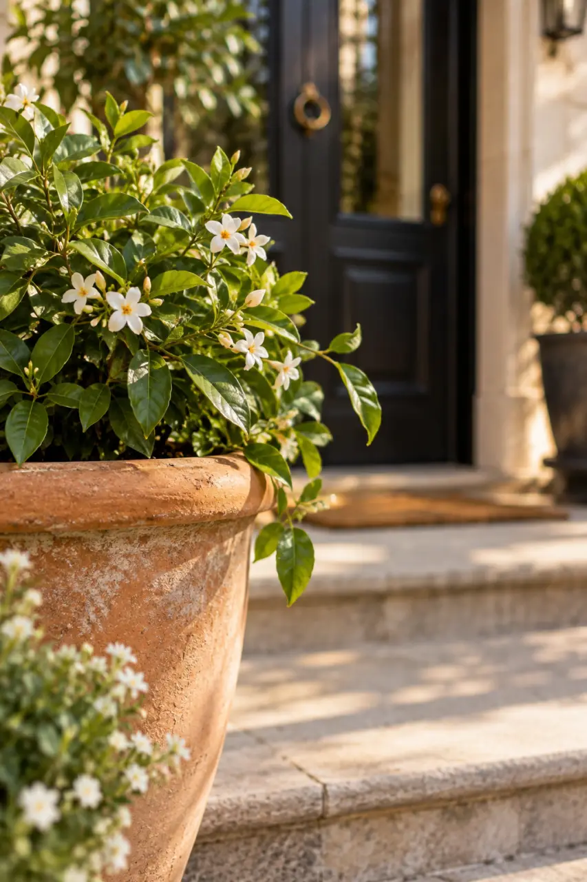 Quelle plante choisir pour une entrée extérieure : soleil, ombre ou pot ?