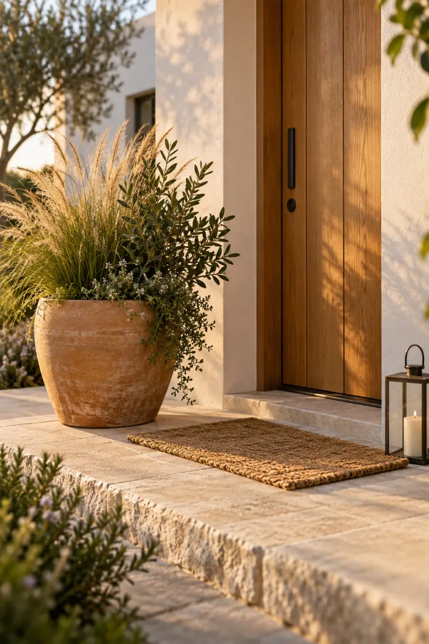 Décorer l’extérieur devant la maison : une entrée accueillante sans surcharger la façade