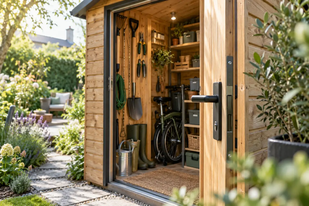 Petit abri de jardin : 5 m² pour ranger sans perdre de place
